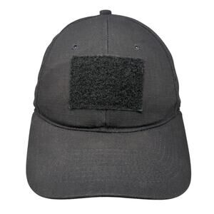 Propper Strapback Hat Solid Black One Size Adjustable Vent Holes Outdoor